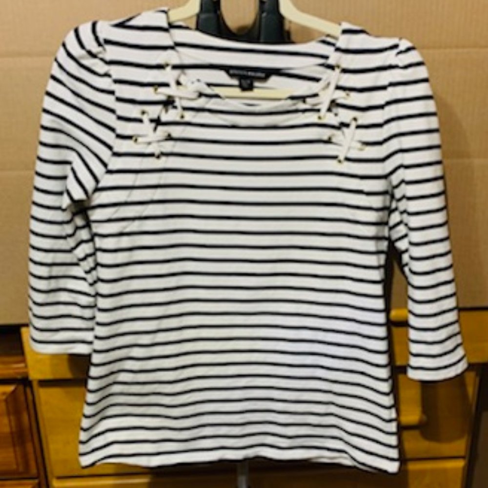 Boston Proper Striped Top